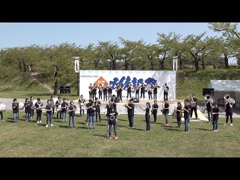 2019.05.19 函館市立戸倉中学校吹奏楽部（Hakodate city Tokura Junior High School）／第50回函館五稜郭祭（パレード＆特設ステージ）