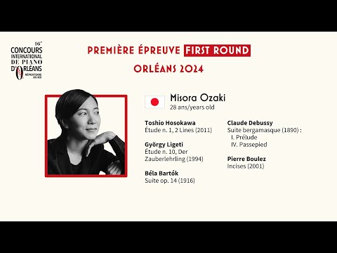 Misora Ozaki - Orléans 2024 | 16e Concours international de piano d’Orléans