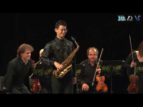 Wataru Hirai (Japan) plays Rhizome, Vincent David (ONCA Orch) Andorra Saxfest 2025