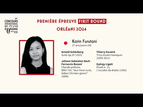 Karin Furutani - Orléans 2024 | 16e Concours international de piano d’Orléans