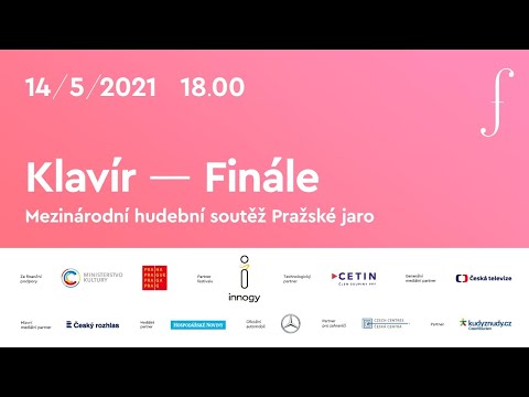 MHS Pražské jaro, Klavír – finále