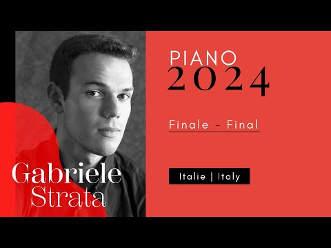 CMIM Piano 2024 - Finale | Final - Gabriele Strata