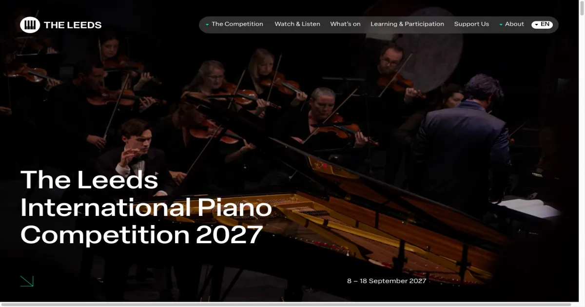 リーズ国際ピアノコンクール ハフが2027年芸術監督就任