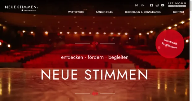 ノイエ・シュティンメン国際声楽コンクール公式サイト